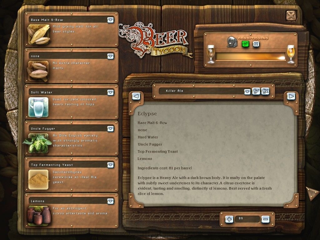 Скриншот из игры Beer Tycoon под номером 1