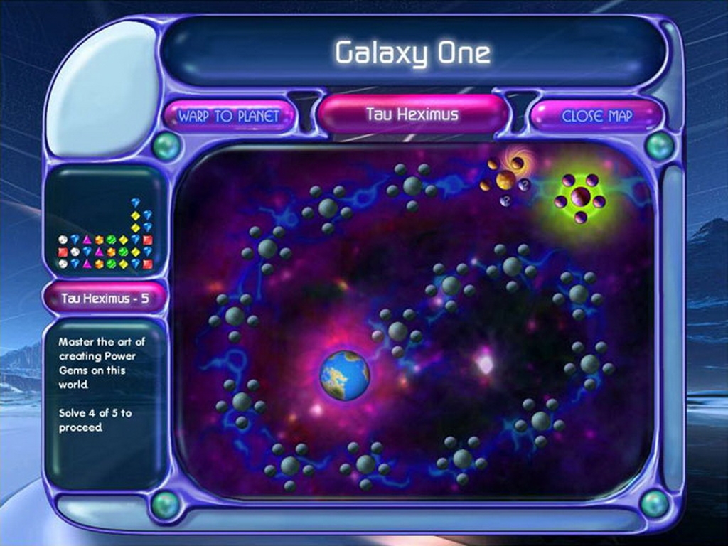 Скриншот из игры Bejeweled 2 Deluxe под номером 1