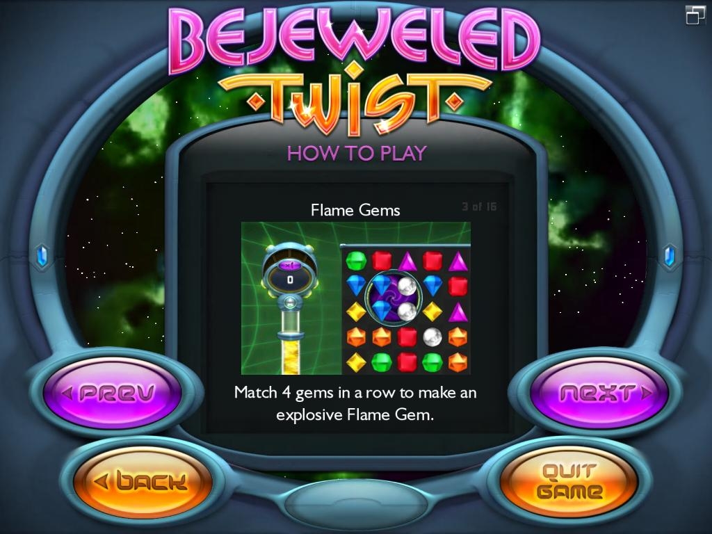 Скриншот из игры Bejeweled Twist под номером 11