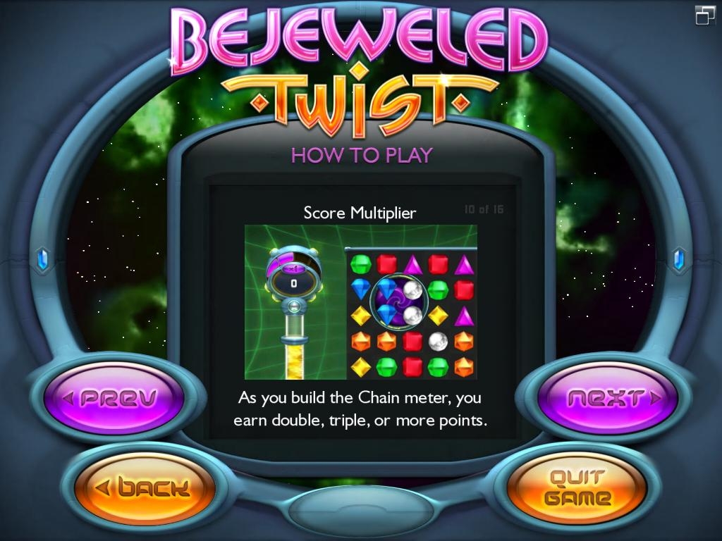 Скриншот из игры Bejeweled Twist под номером 17