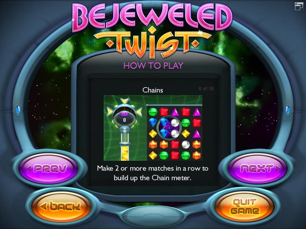 Скриншот из игры Bejeweled Twist под номером 21