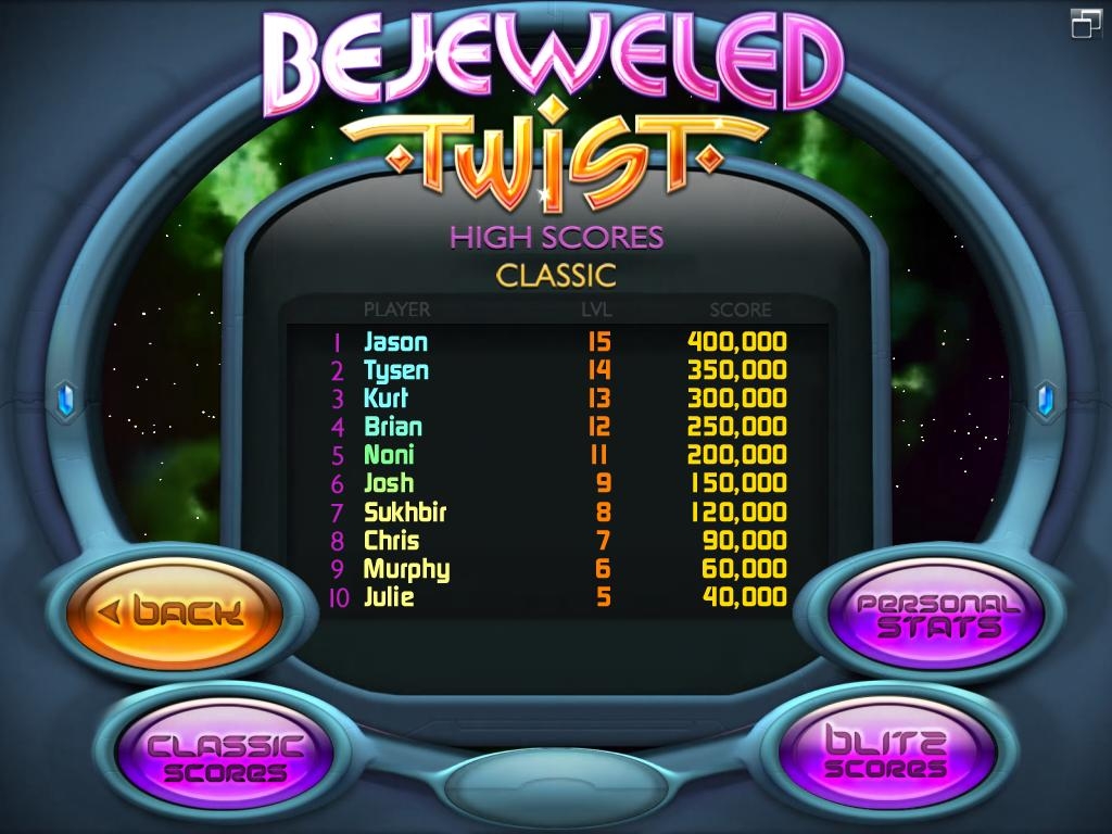 Скриншот из игры Bejeweled Twist под номером 28