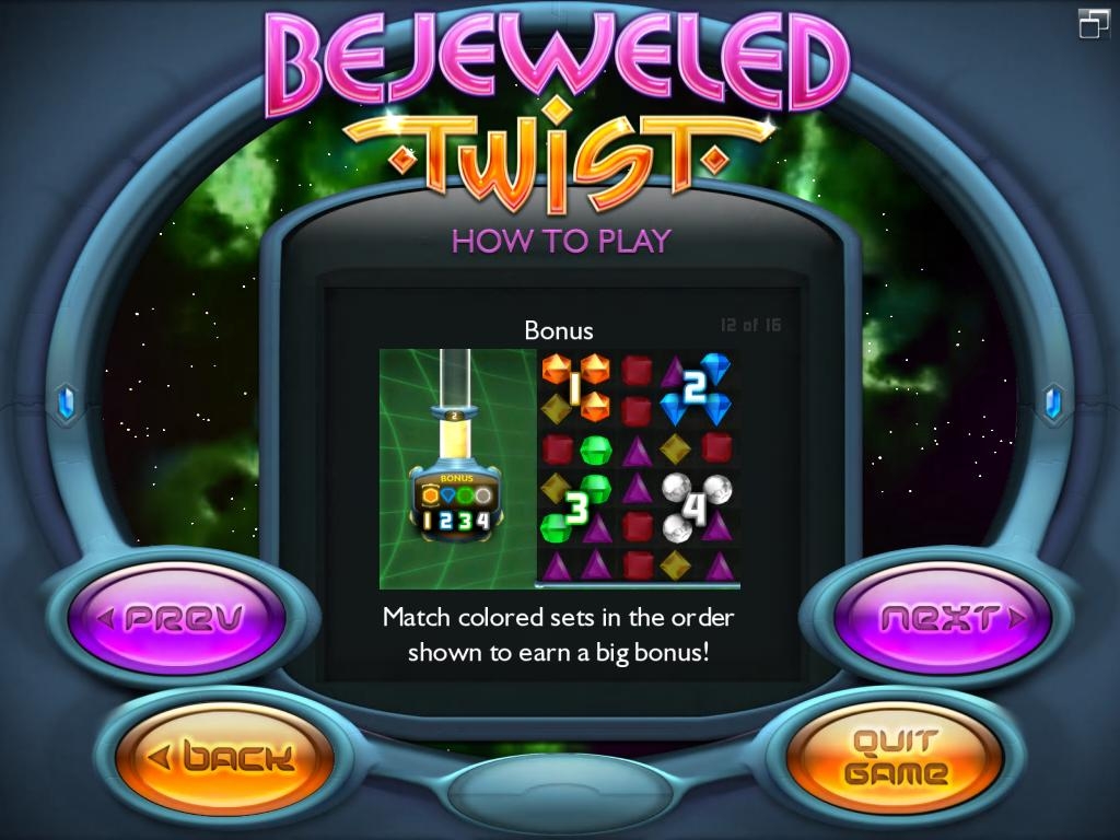 Скриншот из игры Bejeweled Twist под номером 32