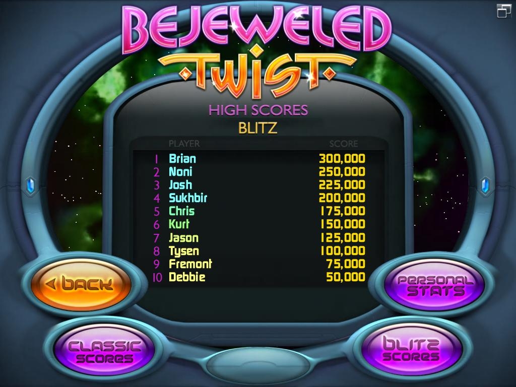 Скриншот из игры Bejeweled Twist под номером 36