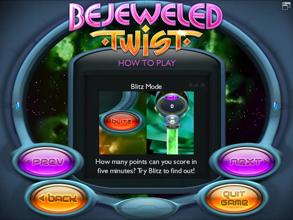 Скриншот из игры Bejeweled Twist под номером 40