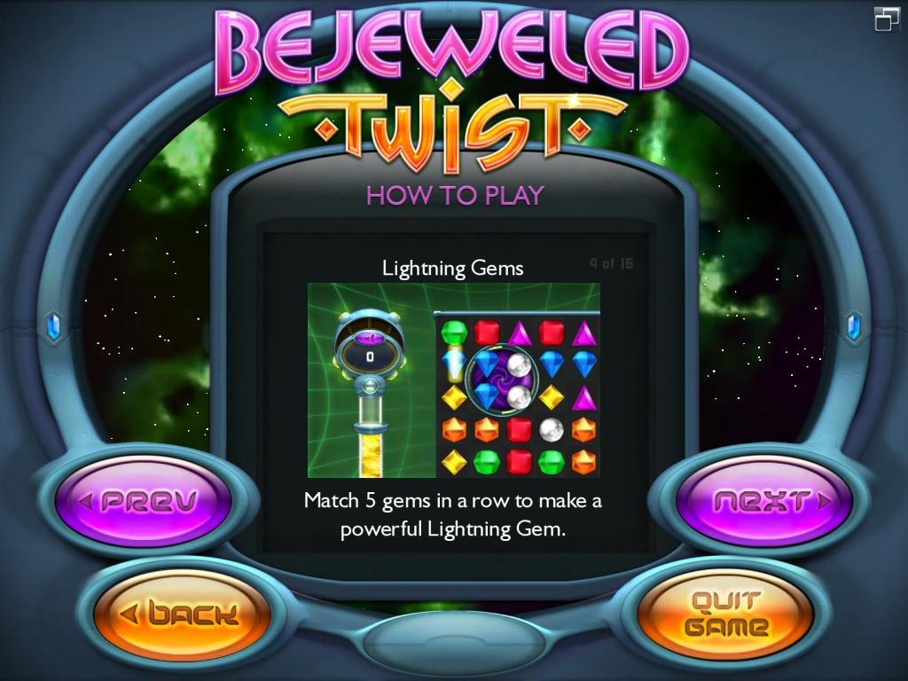 Скриншот из игры Bejeweled Twist под номером 9