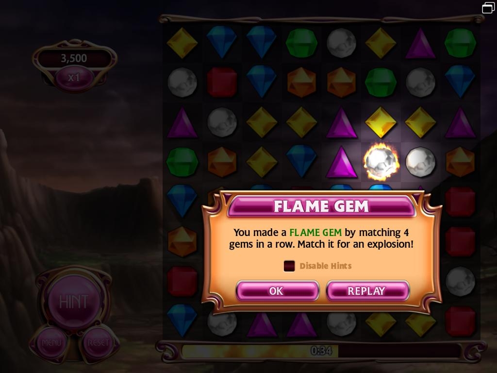 Скриншот из игры Bejeweled Blitz под номером 12