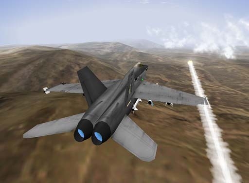 Скриншот из игры FA-18 Operation Iraqi: Freedom под номером 3