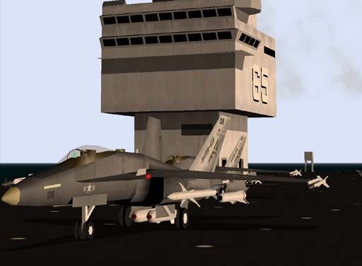 Скриншот из игры FA-18 Operation Iraqi: Freedom под номером 7