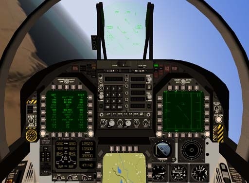 Скриншот из игры FA-18 Operation Iraqi: Freedom под номером 8
