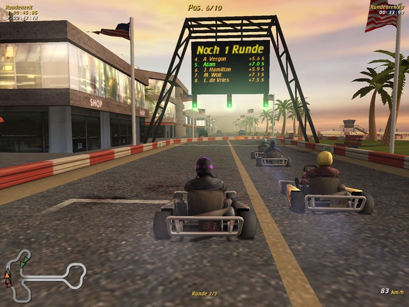 Скриншот из игры Michael Schumacher Kart World Tour 2004 под номером 1