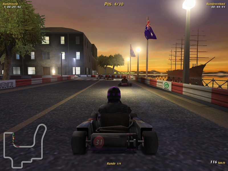 Скриншот из игры Michael Schumacher Kart World Tour 2004 под номером 2