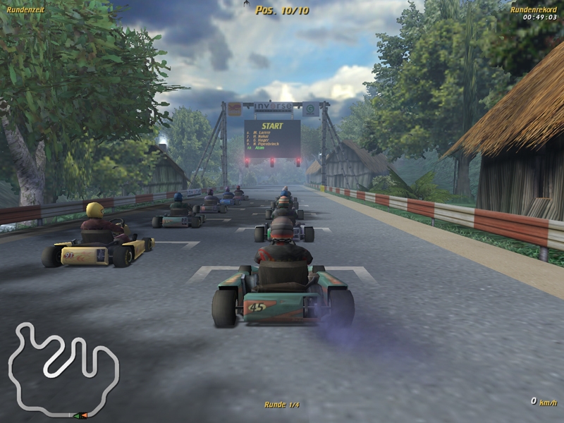 Скриншот из игры Michael Schumacher Kart World Tour 2004 под номером 6