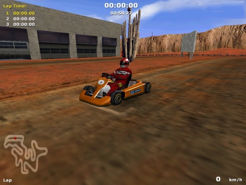 Скриншот из игры Michael Schumacher Racing World Kart 2002 под номером 7