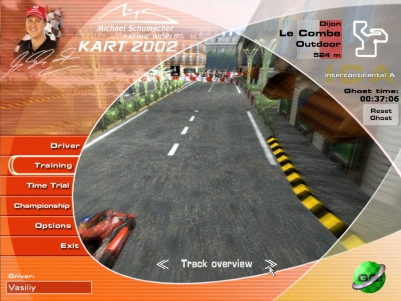 Скриншот из игры Michael Schumacher Racing World Kart 2002 под номером 8