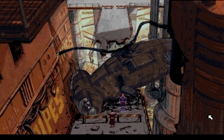 Скриншот из игры Beneath a Steel Sky под номером 11