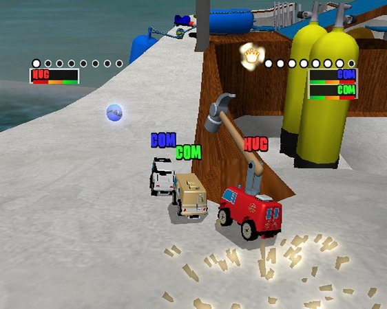 Скриншот из игры Micro Machines V4 под номером 1