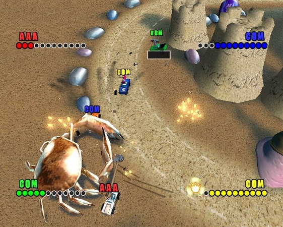 Скриншот из игры Micro Machines V4 под номером 12