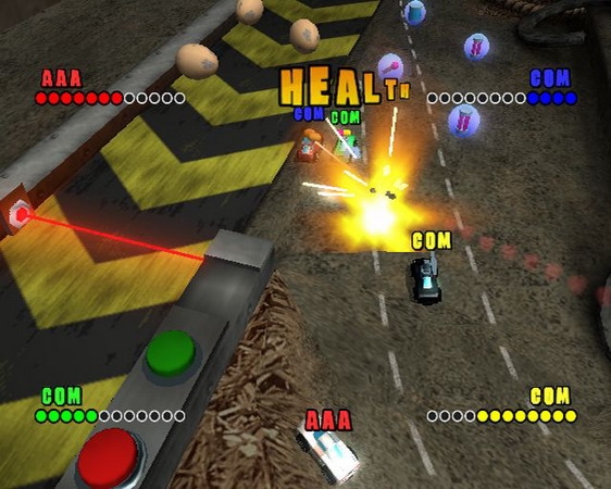 Скриншот из игры Micro Machines V4 под номером 16
