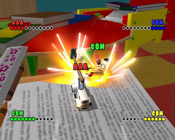 Скриншот из игры Micro Machines V4 под номером 19