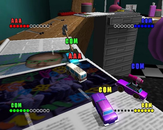 Скриншот из игры Micro Machines V4 под номером 20