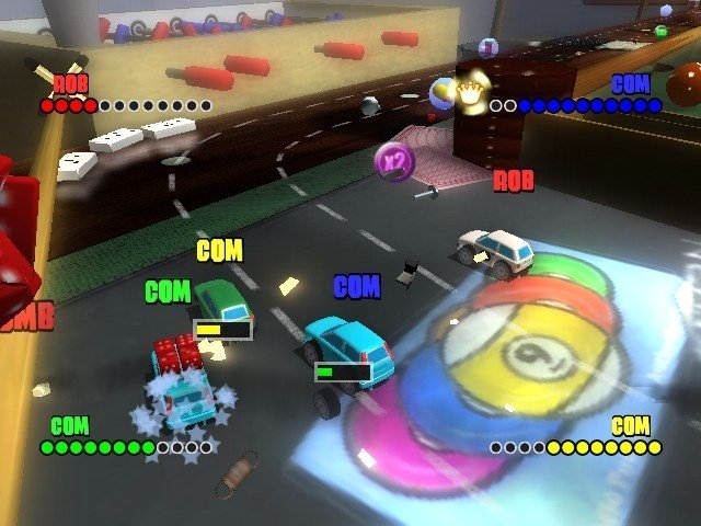 Скриншот из игры Micro Machines V4 под номером 21