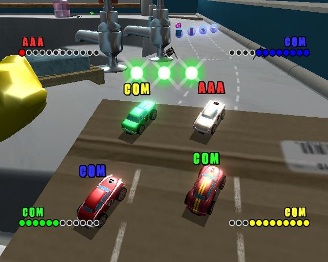 Скриншот из игры Micro Machines V4 под номером 33