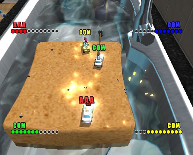 Скриншот из игры Micro Machines V4 под номером 40
