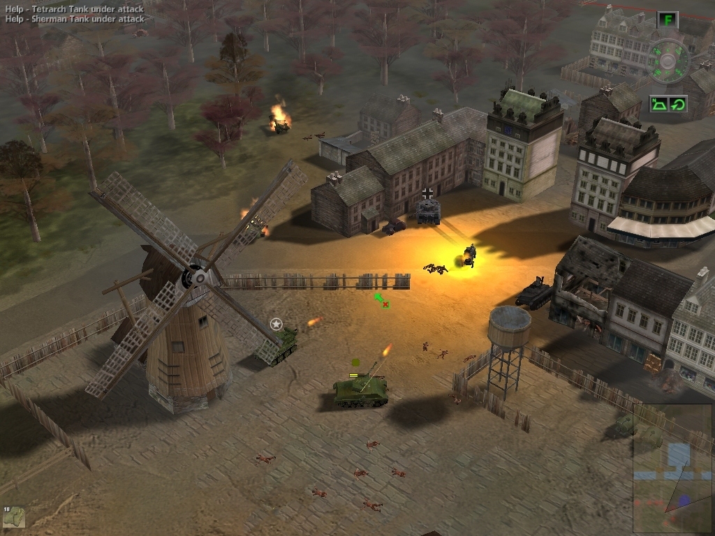 Скриншот из игры World War II: Frontline Command под номером 19