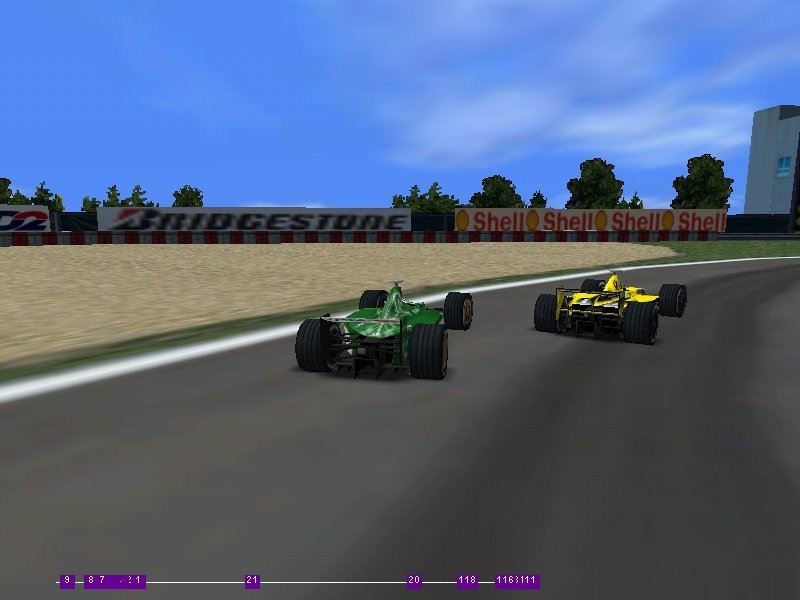 Скриншот из игры F1 2000 под номером 12