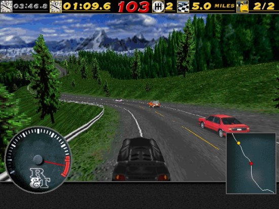 Скриншот из игры The Need for Speed Special Edition под номером 3