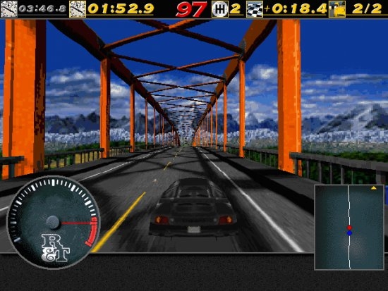 Скриншот из игры The Need for Speed Special Edition под номером 4