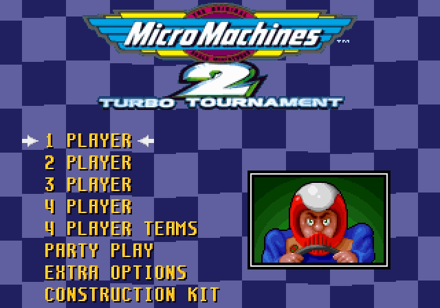 Скриншот из игры Micro Machines 2 Turbo Tournament под номером 1