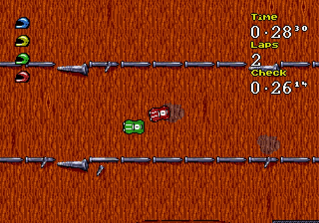 Скриншот из игры Micro Machines 2 Turbo Tournament под номером 6