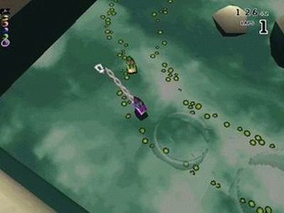 Скриншот из игры Micro Machines V3 под номером 2