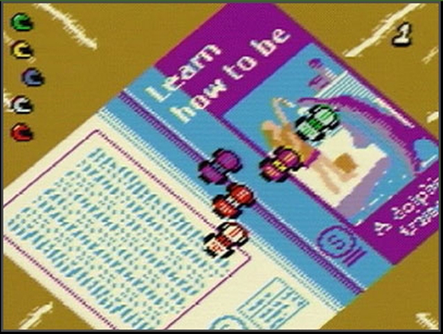 Скриншот из игры Micro Machines V3 под номером 6