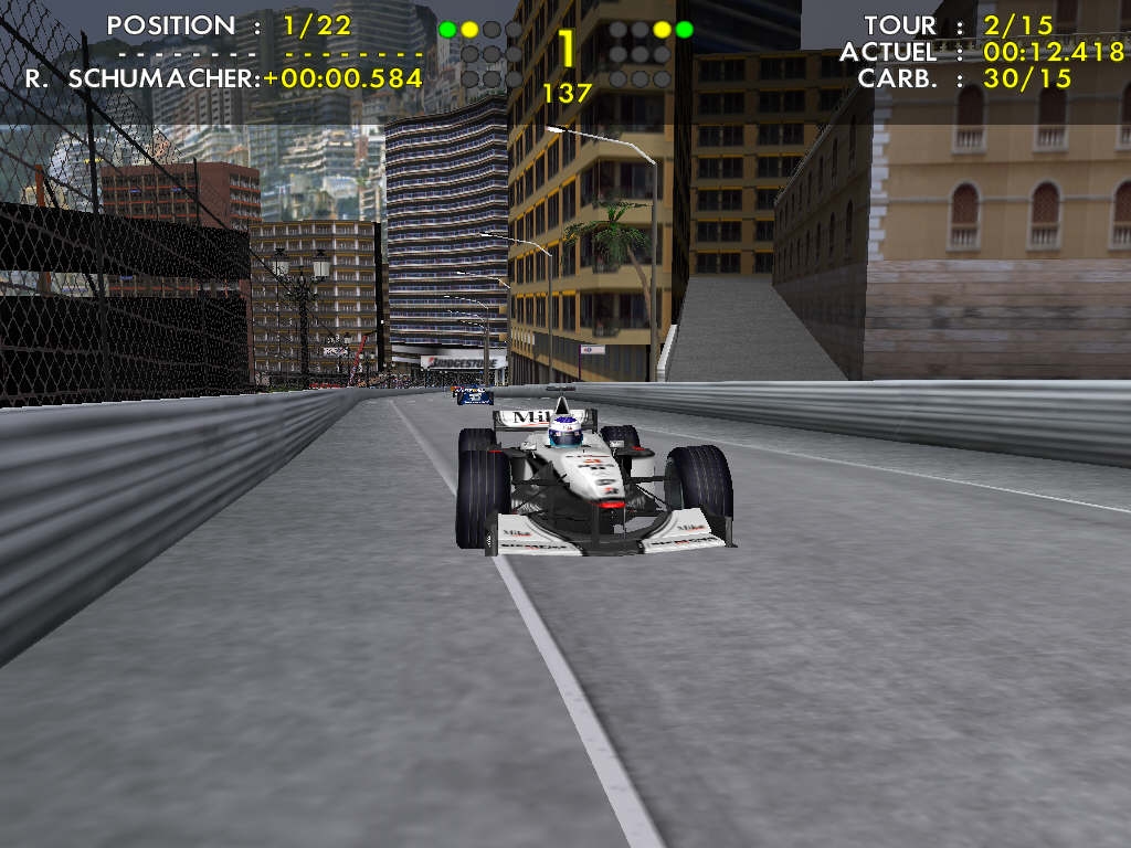 Скриншот из игры F1 2001 под номером 13