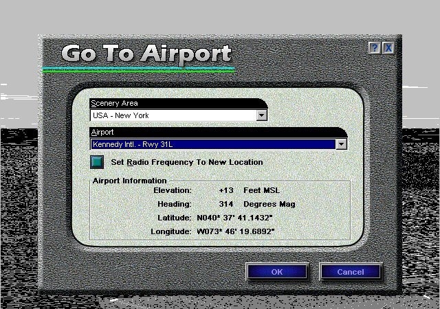 Скриншот из игры Microsoft Flight Simulator 
