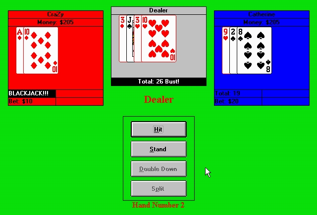 Скриншот из игры Best Blackjack под номером 2