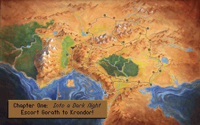 Скриншот из игры Betrayal at Krondor под номером 7
