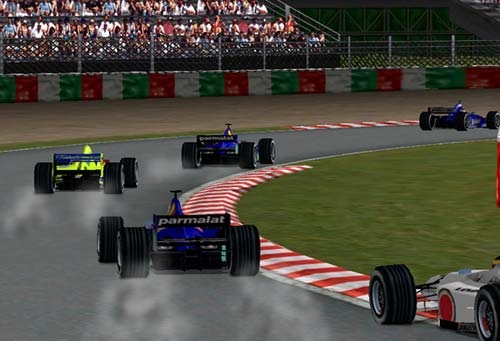 Скриншот из игры F1 World Grand Prix 2000 под номером 1