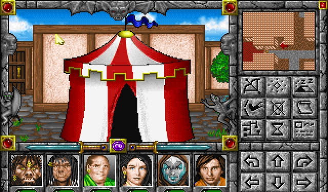 Скриншот из игры Might and Magic 4: Clouds of Xeen под номером 2