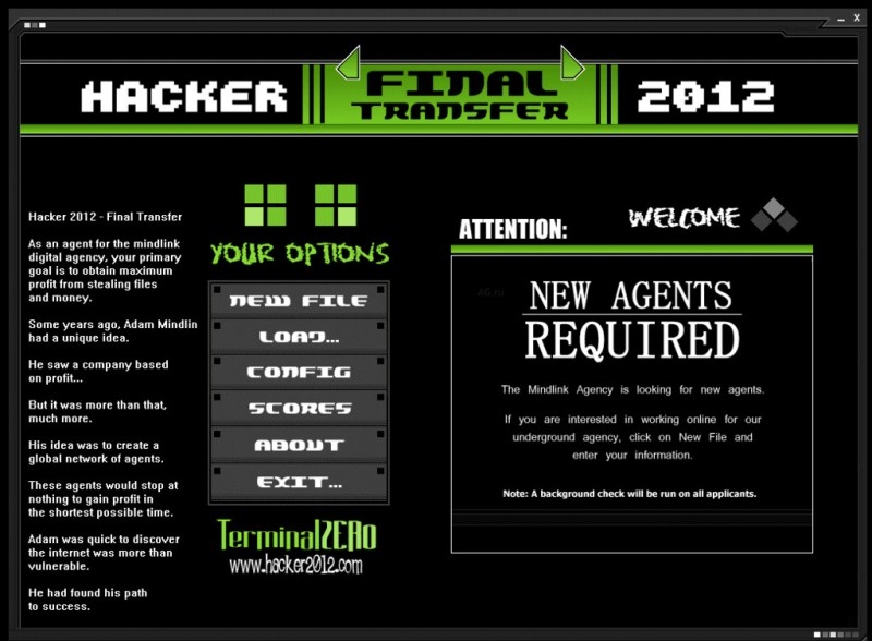 Скриншот из игры Mindlink Hacker 2012: Final Transfer под номером 4
