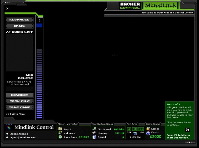 Скриншот из игры Mindlink Hacker: Digital Operations под номером 4