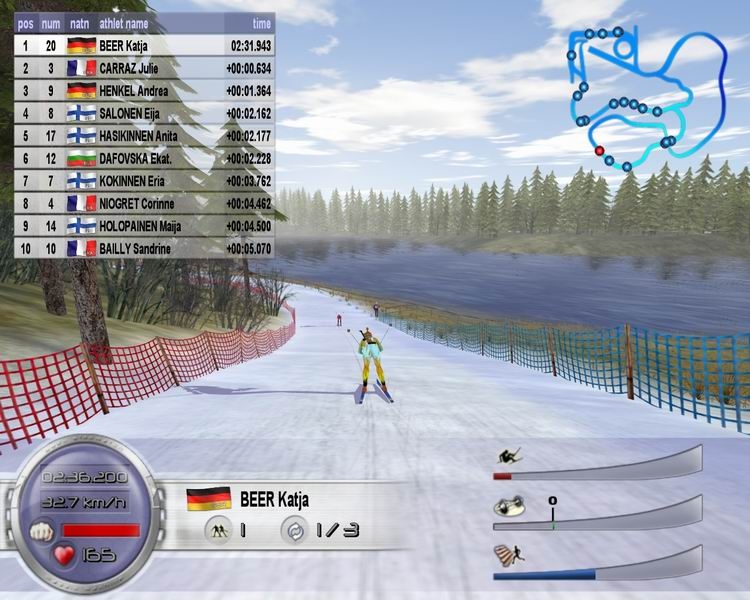 Скриншот из игры Biathlon 2006: Go for Gold под номером 1