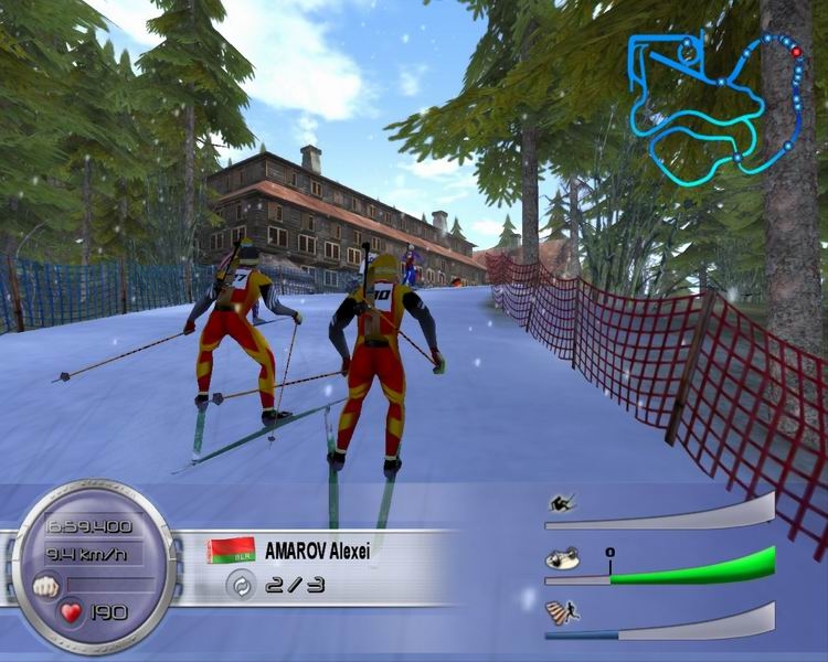 Скриншот из игры Biathlon 2006: Go for Gold под номером 2