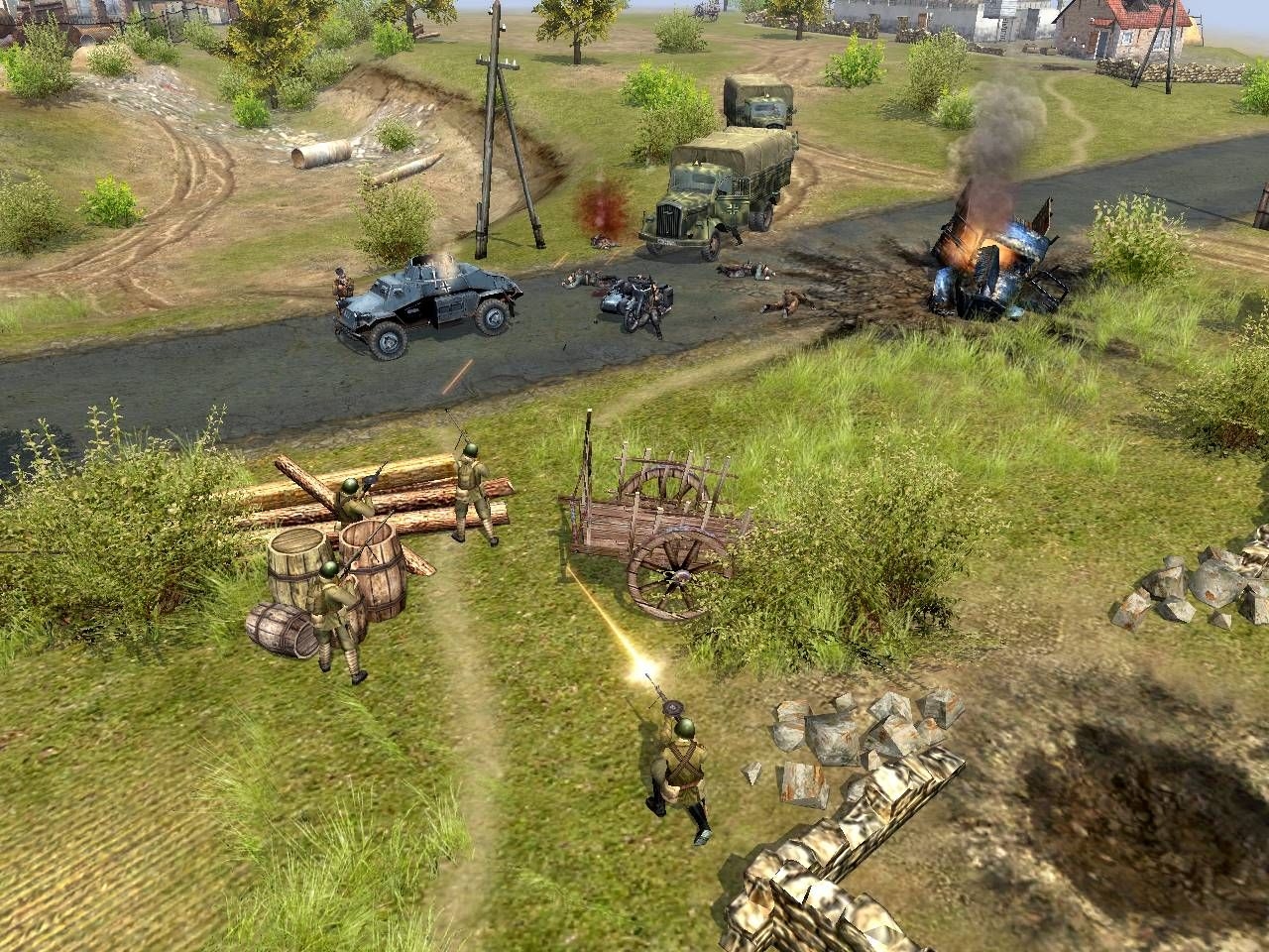 Смотреть скриншот из игры Faces of War под номером 12. 