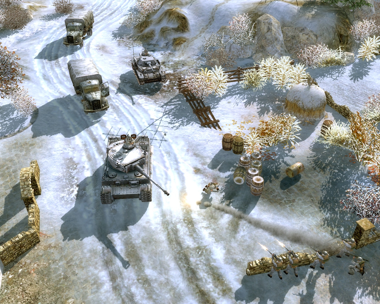 Скриншот из игры Faces of War под номером 18. 