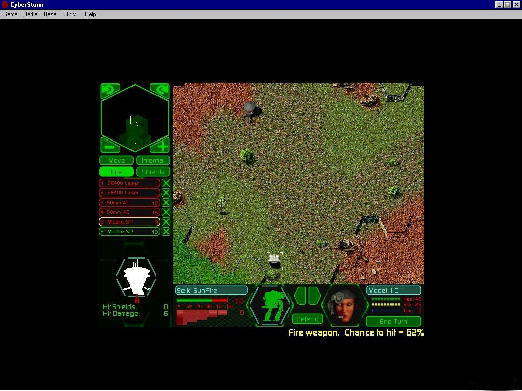 Скриншот из игры MissionForce: CyberStorm под номером 2