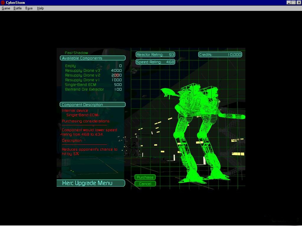Скриншот из игры MissionForce: CyberStorm под номером 3
